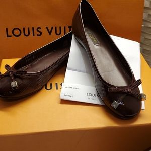 COPY - Louisvuitton Bordeaux ballet shoe